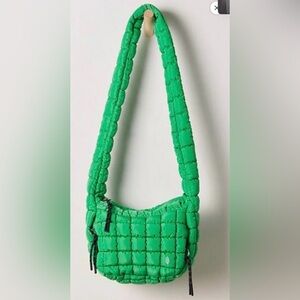 NWT SOLD OUT COLOR Free People Movement Quilted Baby Carryall Sling Bag